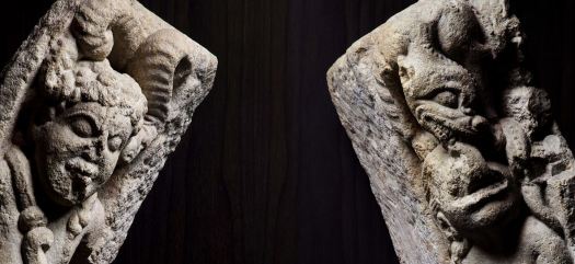 Detalle de "Dovelas con el castigo de la lujuria" (Maestro Mateo, h. 1200) © Madrid, Museo Nacional Del Prado. Disponible en: http://www.museodelprado.es